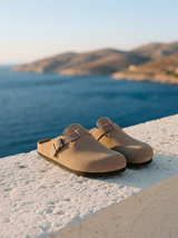 Men's Slip On Suede Clogs