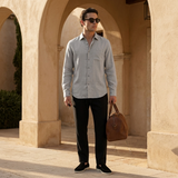 Men's Long Sleeve Shirt and Pants Set