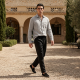 Men's Long Sleeve Shirt and Pants Set