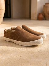 Men's Suede Slip-On Shoes