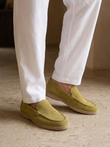 Men's Suede Driving Loafers