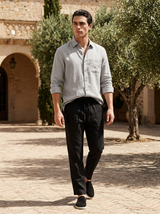 Men's Long Sleeve Shirt and Pants Set