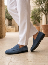 Men's Suede Textured Loafers