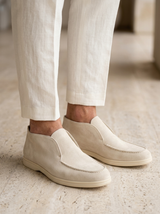 Men's Suede Venetian Loafers