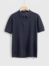 Men's Knit Polo Shirt