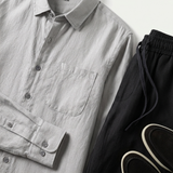 Men's Long Sleeve Shirt and Pants Set
