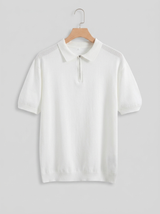 Men's Knit Polo Shirt