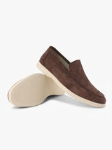 Men's Suede Penny Loafers