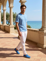 Men's Suede Driving Loafers