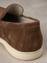 Men's Suede Penny Loafers