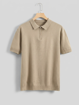 Men's Knit Polo Shirt