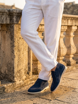 Men's Suede Venetian Loafers