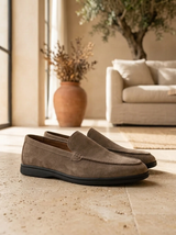 Men's Suede Textured Loafers