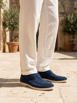 Men's Suede Venetian Loafers