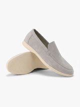 Men's Suede Penny Loafers