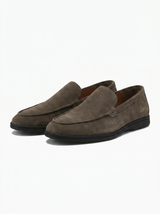 Men's Suede Textured Loafers