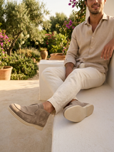 Men's Suede Venetian Loafers