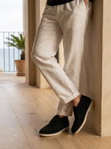 Men's Suede Venetian Loafers