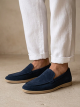 Men's Suede Driving Loafers