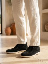 Men's Suede Venetian Loafers