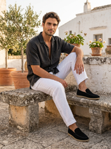 Men's Suede Driving Loafers