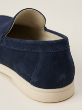 Men's Suede Penny Loafers