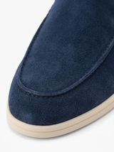 Men's Suede Penny Loafers