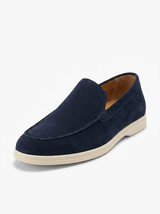 Men's Suede Penny Loafers