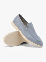 Men's Suede Penny Loafers