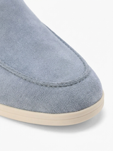 Men's Suede Penny Loafers