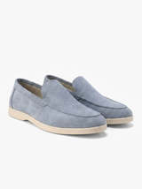 Men's Suede Penny Loafers