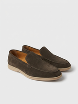 Men's Suede Driving Loafers