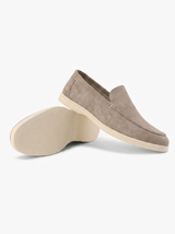 Men's Suede Penny Loafers