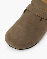 Men's Suede Clogs - Slip-On