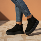 Women's Suede-Lined Chelsea Boots