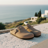 Men's Suede Clogs - Slip-On
