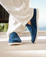 Men’s Suede Loafers – Old Money