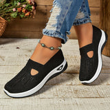 Women's Knit Mesh Slip-On Sneakers