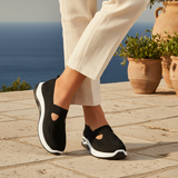 Women's Knit Mesh Slip-On Sneakers
