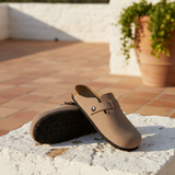Men's Suede Clogs - Slip-On