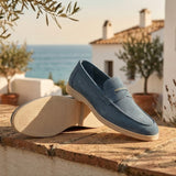 Men’s Suede Loafers – Old Money