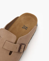Men's Suede Clogs - Slip-On