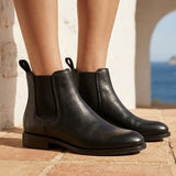 Men's Black Ankle Boots