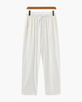 Men's Relaxed Linen Trousers - Zanzibar Beige