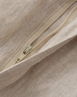 Men's White Linen Tailored Shorts