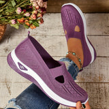Women's Knit Mesh Slip-On Sneakers