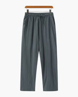 Men's Relaxed Linen Trousers - Zanzibar Beige