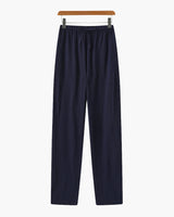 Women's Relaxed Linen Trousers - Neutral