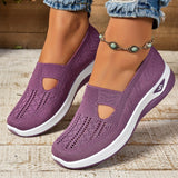 Women's Knit Mesh Slip-On Sneakers