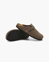 Men's Suede Clogs - Slip-On